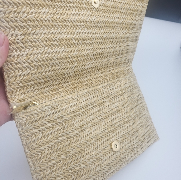 Brand new authentic Dior raffia wicker summer pouch from Dior Beauty - Picture 14 of 17